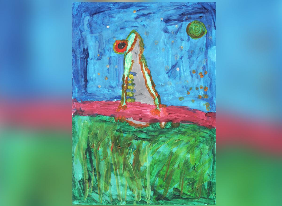 Конкурс рисунка «МИР ГЛАЗАМИ ДЕТЕЙ» Галерея «Красноглазая лягушка» custom text