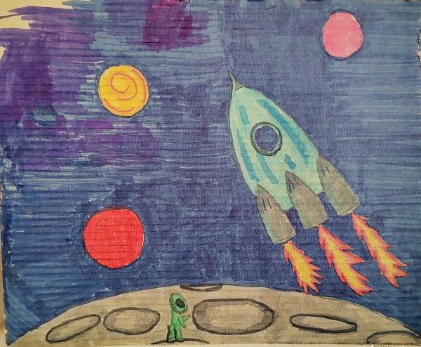 Конкурс рисунка «Космические приключения» Галерея “Звездные войны"  custom text
